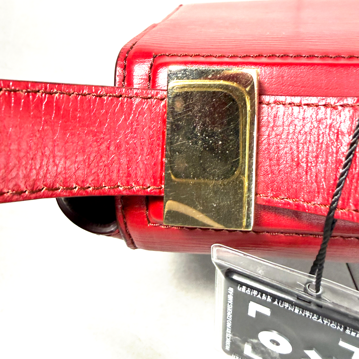 Givenchy Medium Pandora’s Box Crossbody Bag – Red Textured Leather