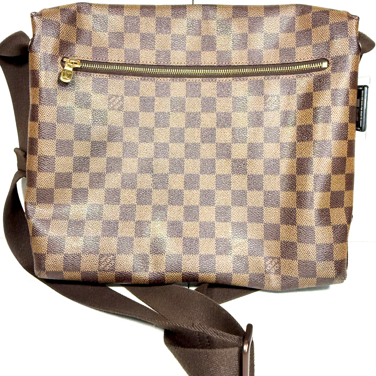 Louis Vuitton Damier Ebene Brooklyn MM Messenger Bag