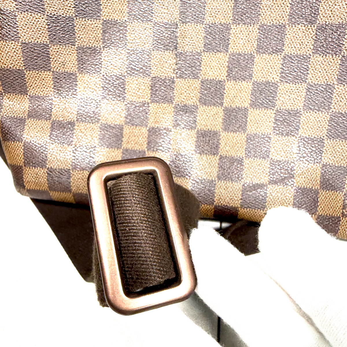 Louis Vuitton Damier Ebene Brooklyn MM Messenger Bag