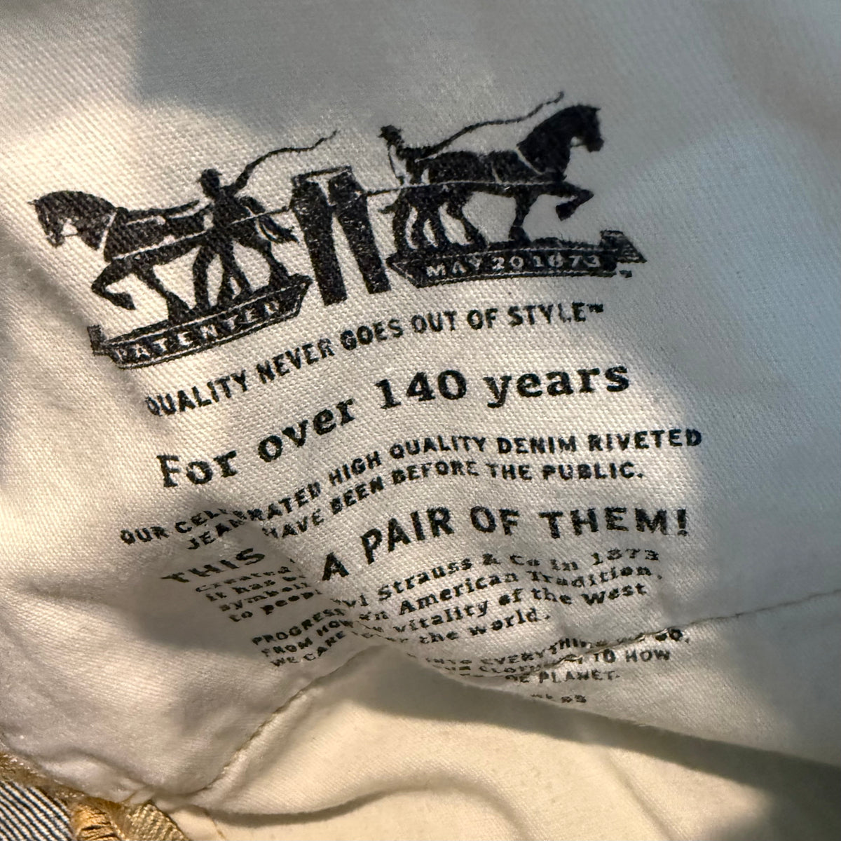 Vetements x Levi's Collab Womens Medium Denim Mini Skirt