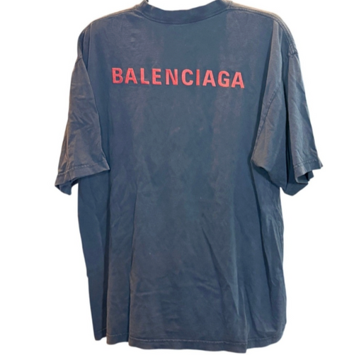 Balenciaga Oversized Logo T-Shirt XL