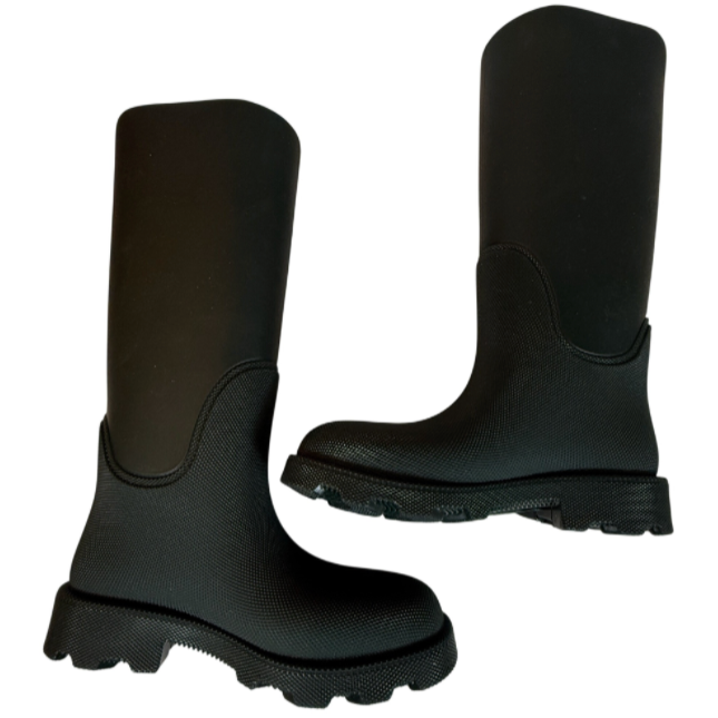 Burberry Marsh High Rain Boots Size 40