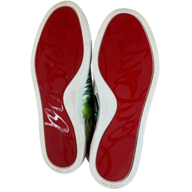 Christian Louboutin Seava Hawaii Sneakers Size 38.5