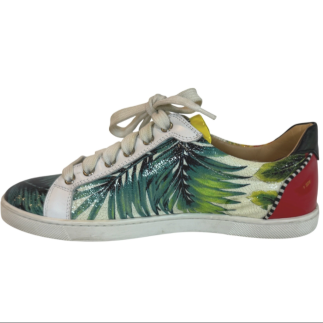 Christian Louboutin Seava Hawaii Sneakers Size 38.5