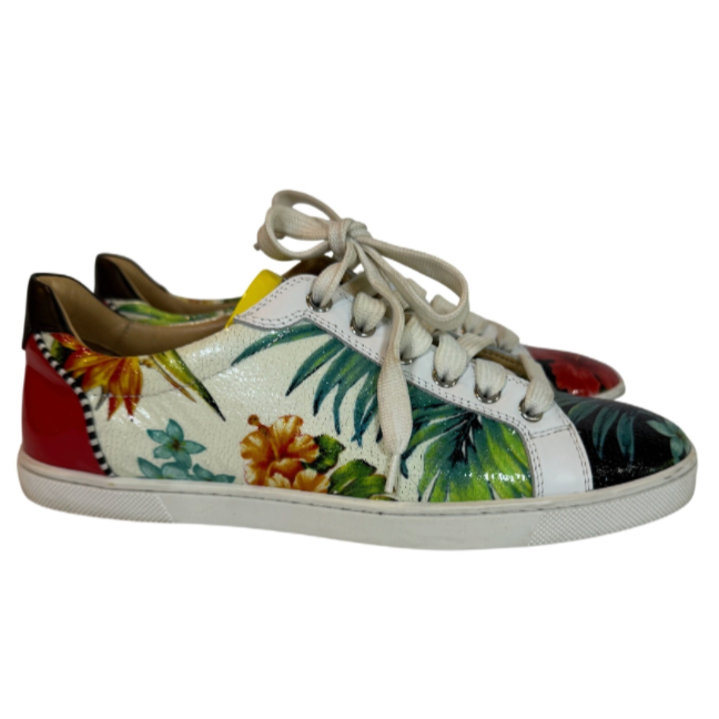 Christian Louboutin Seava Hawaii Sneakers Size 38.5