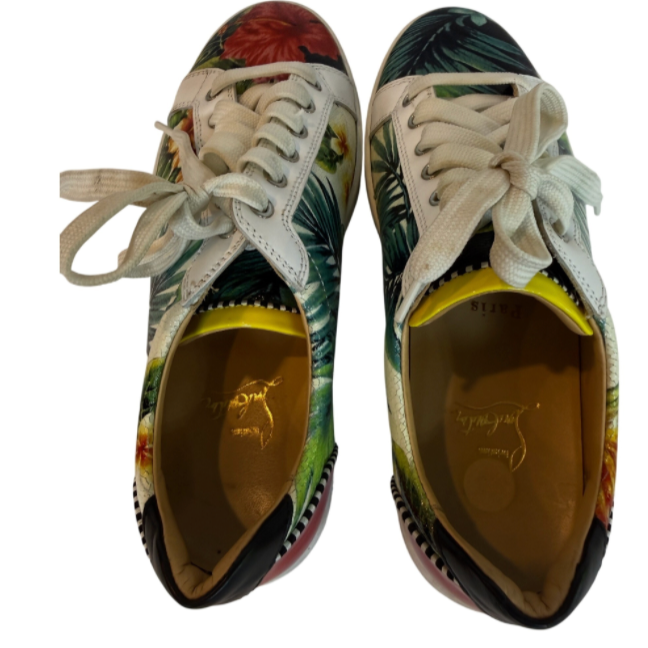 Christian Louboutin Seava Hawaii Sneakers Size 38.5