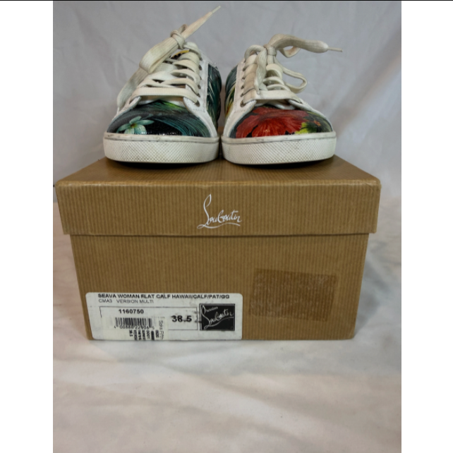 Christian Louboutin Seava Hawaii Sneakers Size 38.5