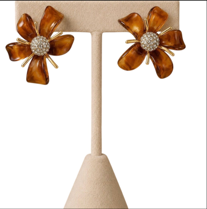 Lele Sadoughi Lily Statement Earrings (14k Gold Plated)