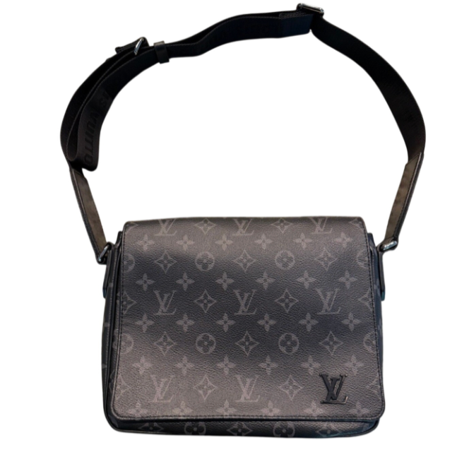 Louis Vuitton District PM Messenger Bag Monogram Eclipse