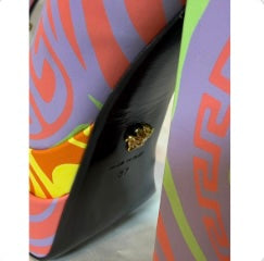 Versace Medusa Music Platform Mules Size 37
